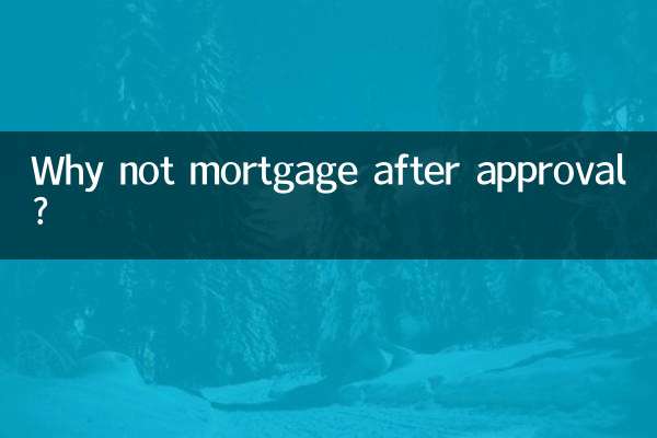 Por que não hipotecar após aprovação?