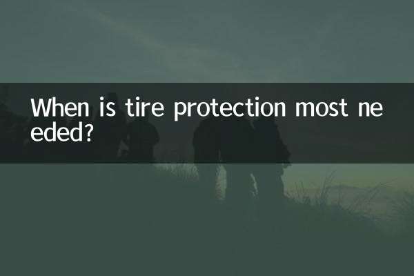 Quand la protection des pneus est-elle la plus nécessaire ?