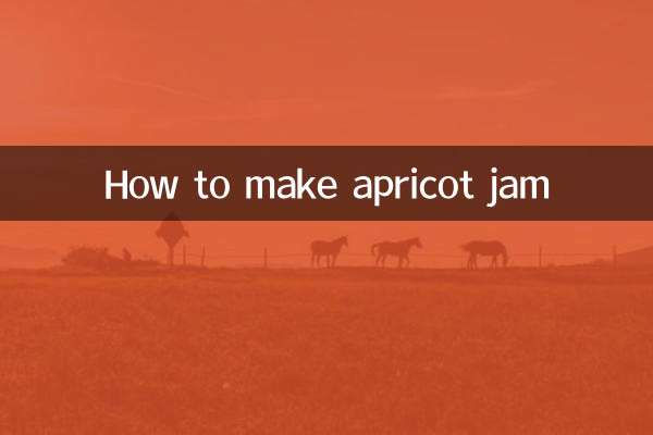 Como fazer geléia de damasco