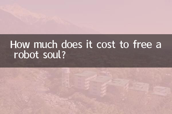 How much does it cost to free a robot soul?