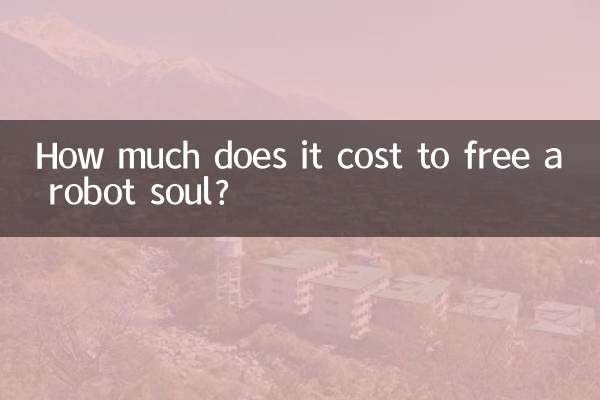 How much does it cost to free a robot soul?