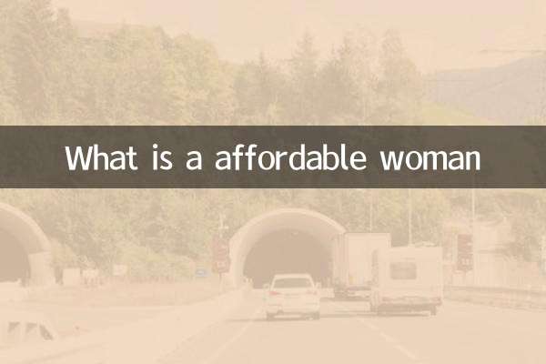 Qu'est-ce qu'une femme abordable