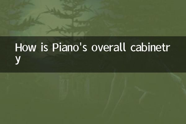 How is Piano's overall cabinetry