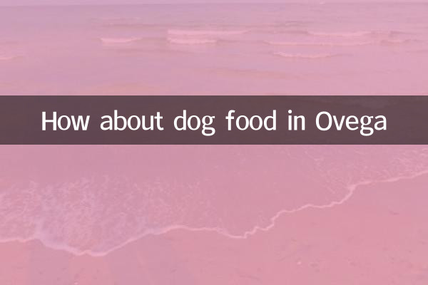 Che ne dici di cibo per cani in Ovega