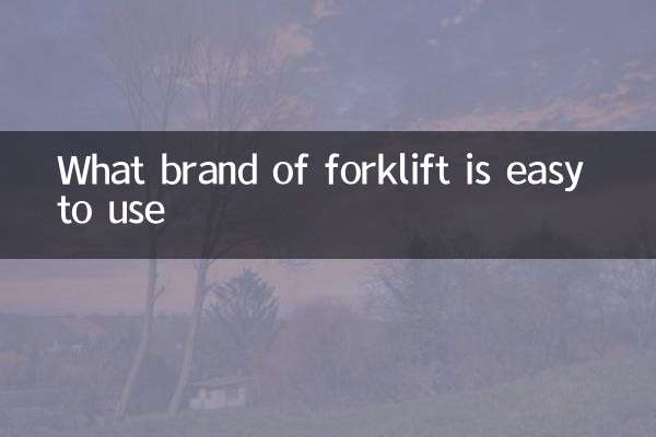 What brand of forklift is easy to use