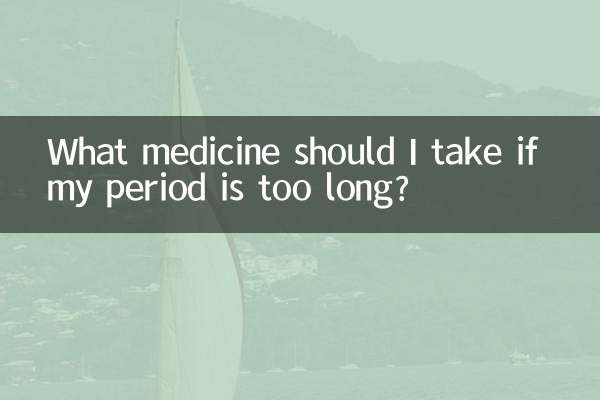 Che medicine dovrei prendere se il mio ciclo è troppo lungo?