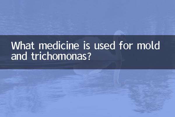 ¿Qué medicamento se utiliza para el moho y las tricomonas?