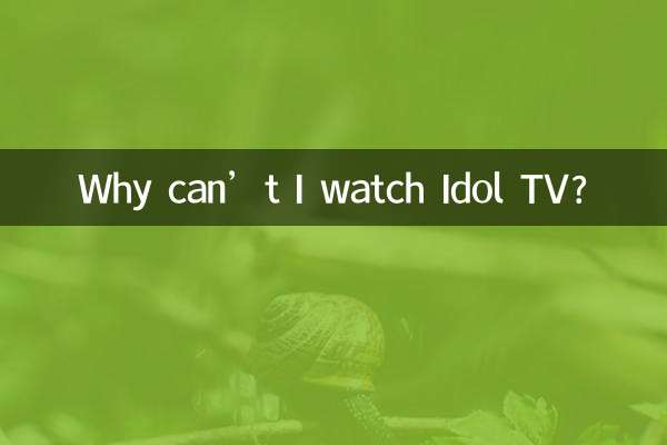 Warum kann ich Idol TV nicht sehen?