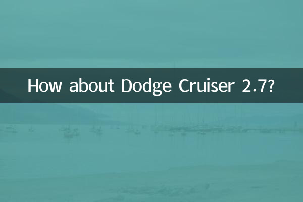 Et le Dodge Cruiser 2.7 ?