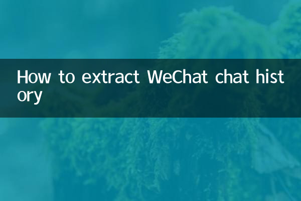 Come estrarre la cronologia chat di WeChat