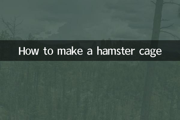 Come realizzare una gabbia per criceti