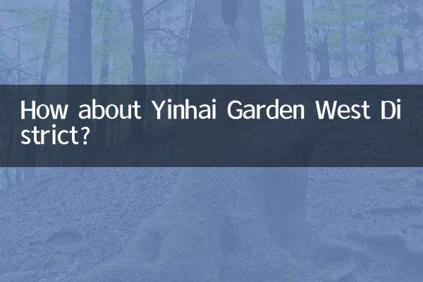 How about Yinhai Garden West District?