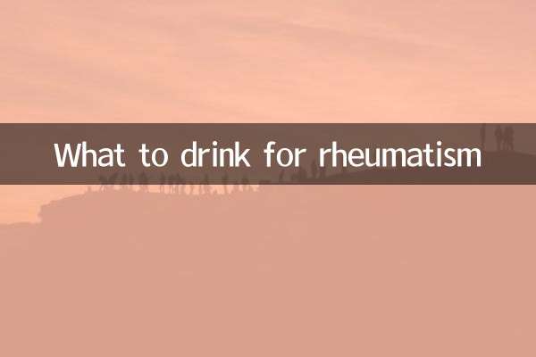 Que beber para el reumatismo.