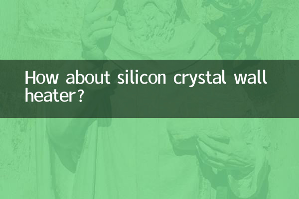 Che ne dici del riscaldatore a parete in cristallo di silicio?