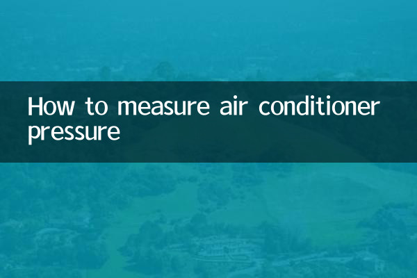 So messen Sie den Druck einer Klimaanlage