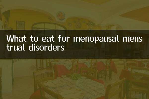 Was man bei Menstruationsbeschwerden in den Wechseljahren essen sollte