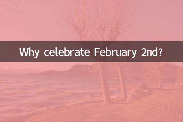 Pourquoi fêter le 2 février ?