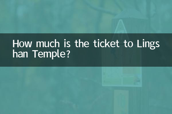 Quanto costa il biglietto per il Tempio Lingshan?