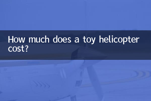 একটি খেলনা হেলিকপ্টারের দাম কত?