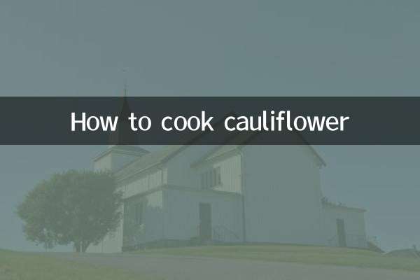 How to cook cauliflower