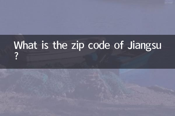 장쑤성의 우편번호는 무엇입니까?
