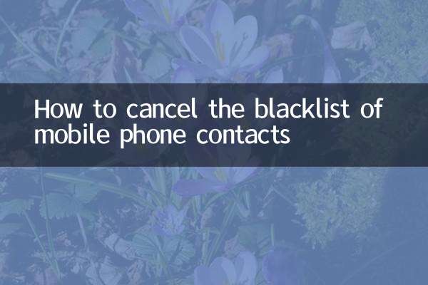 মোবাইল ফোন পরিচিতি কালো তালিকা বাতিল কিভাবে