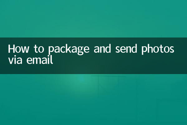 Come confezionare e inviare foto via e-mail