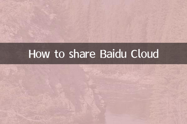 বাইদু ক্লাউড কীভাবে ভাগ করবেন