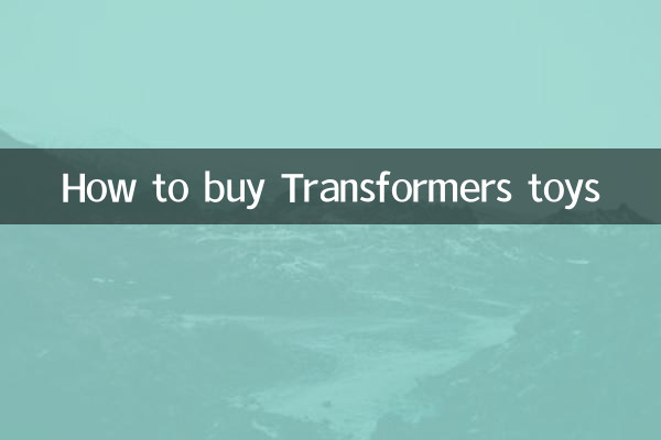 How to buy Transformers toys