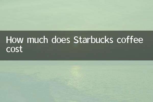 Quanto costa il caffè Starbucks