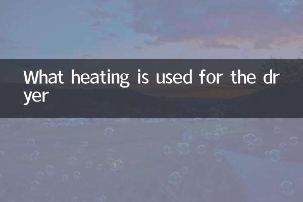 What heating is used for the dryer