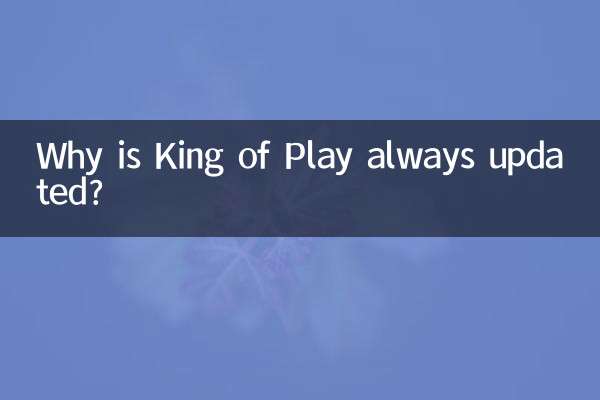 Perché King of Play è sempre aggiornato?