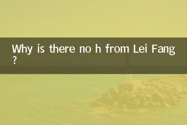 কেন Lei Fang থেকে কোন h নেই?