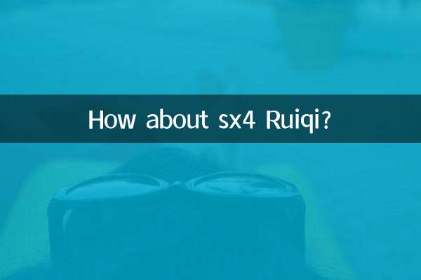 ¿Qué tal el sx4 Ruiqi?