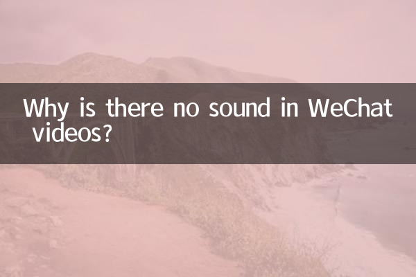 WeChat वीडियो में कोई ध्वनि क्यों नहीं है?