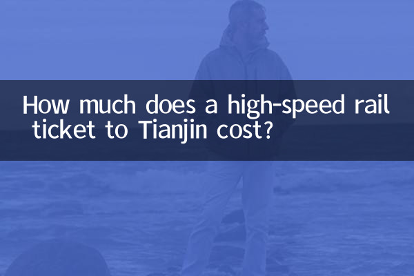 How much does a high-speed rail ticket to Tianjin cost?