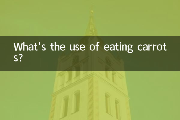 吃胡蘿蔔有什麼用