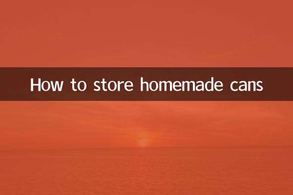 घर में बने डिब्बे कैसे स्टोर करें