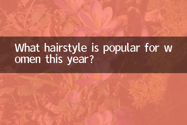 今年流行剪什么发型女