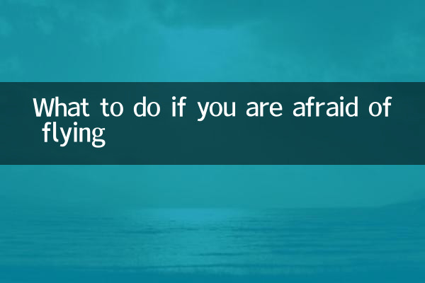 ماذا تفعل إذا كنت تخاف من الطيران