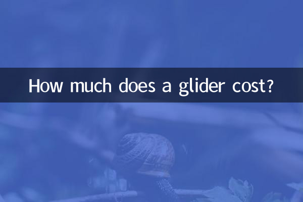 একটি গ্লাইডার খরচ কত?
