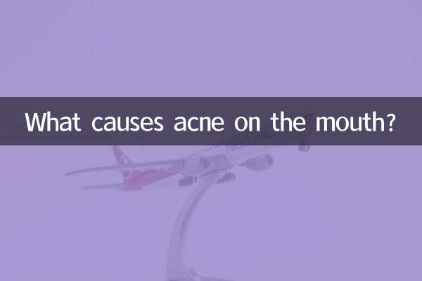 Qu’est-ce qui cause l’acné sur la bouche ?