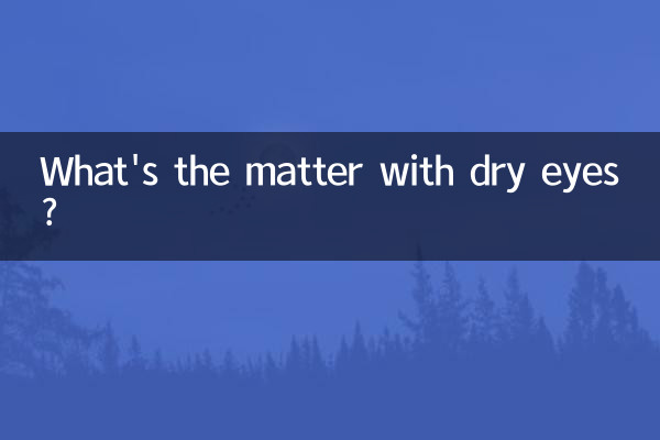 শুকনো চোখ কি ব্যাপার?