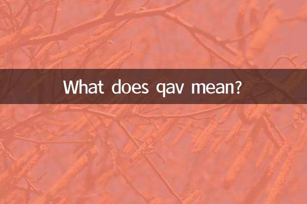 What does qav mean?