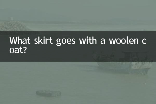 Quelle jupe va avec un manteau en laine ?