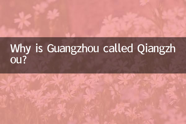 廣州為什麼叫搶州