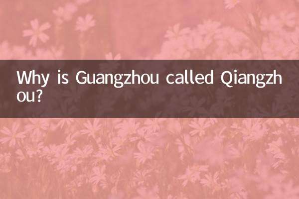 廣州為什麼叫搶州