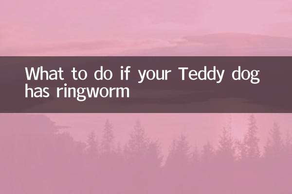 Что делать, если у вашей собаки Тедди стригущий лишай