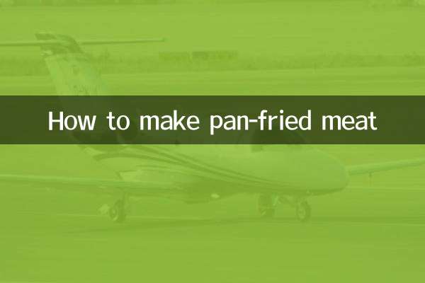 How to make pan-fried meat