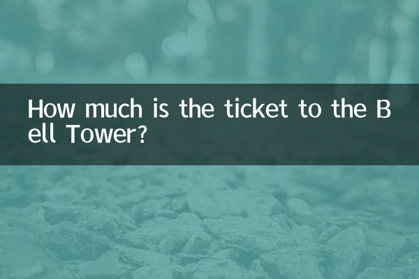 鐘樓門票多少錢
